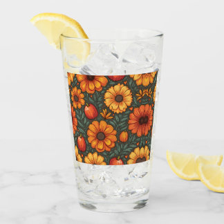 フラワーバドカップ タンブラーグラス