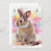 フラワーバニー シーズンカード (正面/裏面)