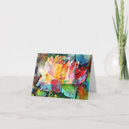 フラワーバラ カード