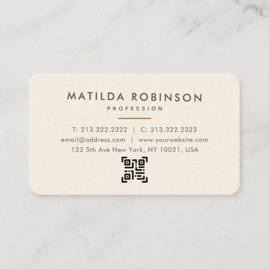 フラワーバースト円形写真の追加金ゴールド署名 名刺 (裏面)