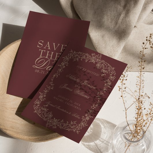 フラワーバーズガーデン ウェディング セーブザデート
