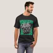 フラワーパグ ライフ Tシャツ (正面フル)