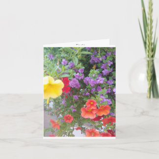 フラワーパステル カード