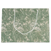 フラワーパターンウィリアム・モリス大抱き枕 ラージペーパーバッグ (正面)