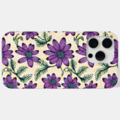フラワーパターンI Case-Mate iPhoneケース (裏面 (横))