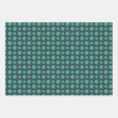 フラワーパテレンギフト包み紙 ラッピングペーパーシート (正面3)