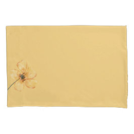 フラワーパラダイスイエローペアケース 枕カバー