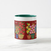 フラワーパワーのコーヒーマグ マグカップ (中央)