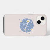 フラワーパワーのスローガン iPhoneケース (裏面横)