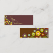 フラワーパワーの接触カード コーリングカード (正面/裏面)