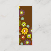 フラワーパワーの接触カード コーリングカード (裏面)