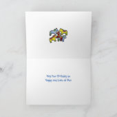 フラワーパワーの第60バースデー・カード カード (内部)