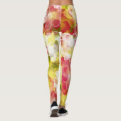 フラワーパワーの花 レギンス (裏面)