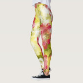 フラワーパワーの花 レギンス (左)