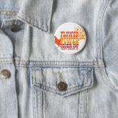フラワーパワーの鳥小屋 缶バッジ (インサイチュ)