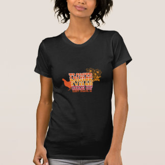 フラワーパワーの鳥小屋 Tシャツ