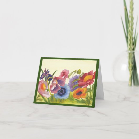 フラワーパワーガーデニング カード (正面)