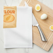 フラワーパワーキッチンタオル キッチンタオル (四つ折り)