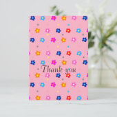 フラワーパワーサンキューカード サンキューカード (スタンド正面)