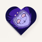 フラワーパワーストラスゲーティアハート ノートブック (正面)