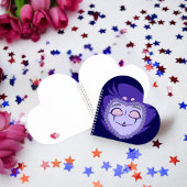 フラワーパワーストラスゲーティアハート ノートブック