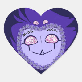 フラワーパワーストラスゴエティア ハートシール