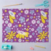 フラワーパワーティッシュペーパー 薄葉紙 (クラフト)