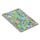 フラワーパワーノート ノートブック (右側)