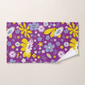 フラワーパワーバスタオルセット バスタオルセット (ハンドタオル)