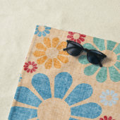 フラワーパワービーチタオル ビーチタオル (インサイチュ)