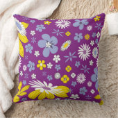 フラワーパワーピロー クッション (ブランケット)
