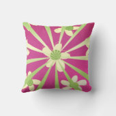 フラワーパワーピンク クッション (裏面)