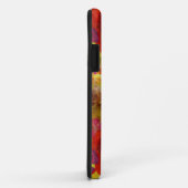 フラワーパワーピンク、ブルー、レッド、パープル Case-Mate iPhoneケース (裏面/右)