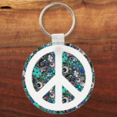 フラワーパワーピースィII キーホルダー (正面)