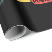 フラワーパワーピースサインヴィンテージマイクロバスバン ラッピングペーパー (ロールコーナー)