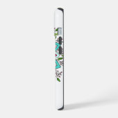 フラワーパワーフォンケース iPhone 15ケース (左側面)