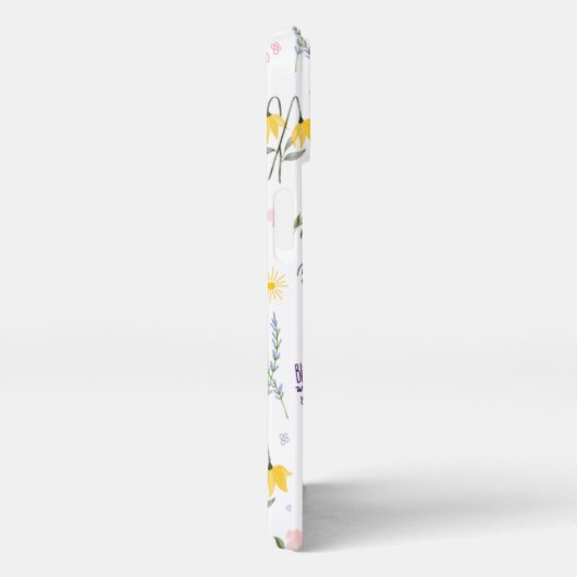 フラワーパワーフローラiPhone 13ケース iPhoneケース (右側面)