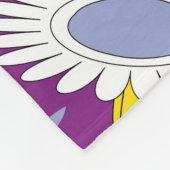 フラワーパワーブランケット フリースブランケット (角)