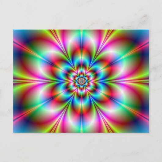 フラワーパワーポストカード ポストカード (正面)