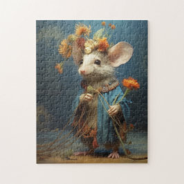 フラワーパワーマウス ジグソーパズル