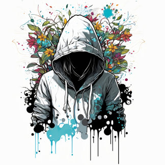 フラワーパワー付スケートボードデザイン1 スケートボード