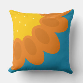 フラワーパワー装飾用クッション クッション