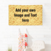 フラワーパワー開花黄色+アイディア 横断幕 (インサイチュ)