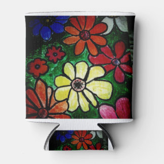 フラワーパワー開花 缶クーラー