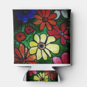 フラワーパワー開花 缶クーラー (裏面)