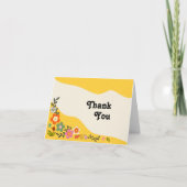 フラワーパワー70の植物学サンキューカード サンキューカード (正面)