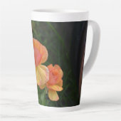 フラワーパワー カフェラテマグ (右アングル)