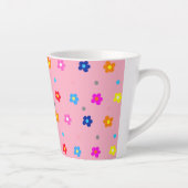 フラワーパワー カフェラテマグ (右)