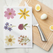 フラワーパワー キッチンタオル (四つ折り)