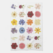 フラワーパワー キッチンタオル (縦)